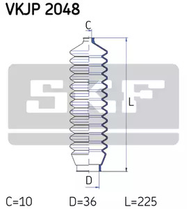 Фото VKJP2048 Комплект пыльника SKF {forloop.counter}}